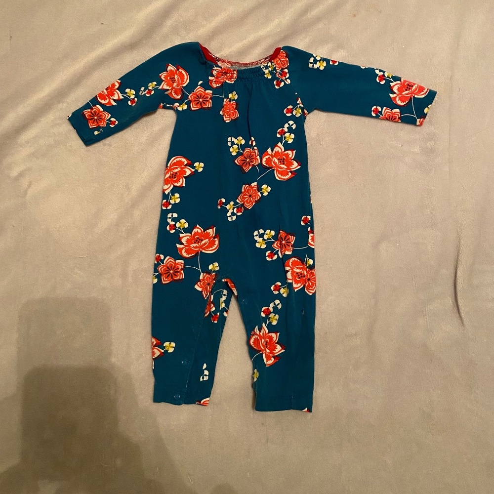Tea Collection Floral Jumpsuit